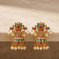 Zara Lotus Kemp Jhumka